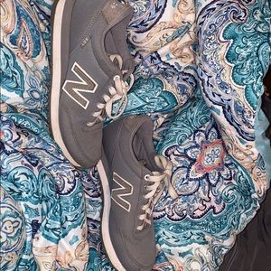 Grey New Balance tennis shoes, good condition